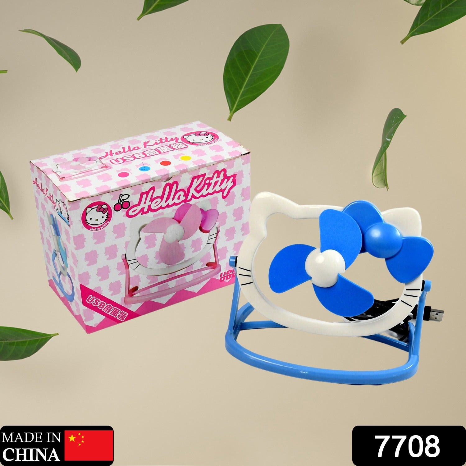 7708 HELLO KITTY CARTOON FAN CUTE BRIGHT COLOR DESKTOP OFFICE USB MINI FAN PERSONAL DESKTOP FAN (Battery Not Include) 7708 HELLO KITTY CARTOON FAN CUTE BRIGHT COLOR DESKTOP OFFICE USB MINI FAN PERSONAL DESKTOP FAN (Battery Not Include)